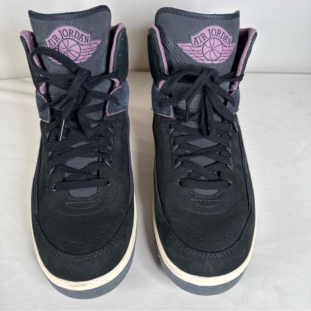 Nike Air Jordan 2 retro gray black purple authentic size 11 NEW